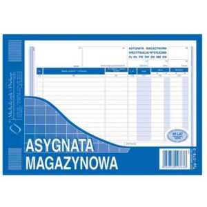 ASYGNATA MAGAZYNOWA - 378-3