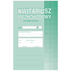 KWITARIUSZ PRZYCHODOWY (NUMEROWANY) - 400-1