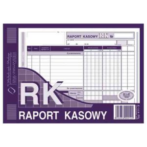 DRUK RAPORT KASOWY - 411-3