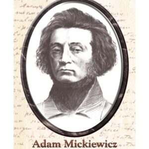 Adam Mickiewicza – tablica portret 50 x 70cm
