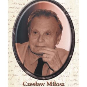 Czesław Miłosz – tablica portret 50 x 70cm
