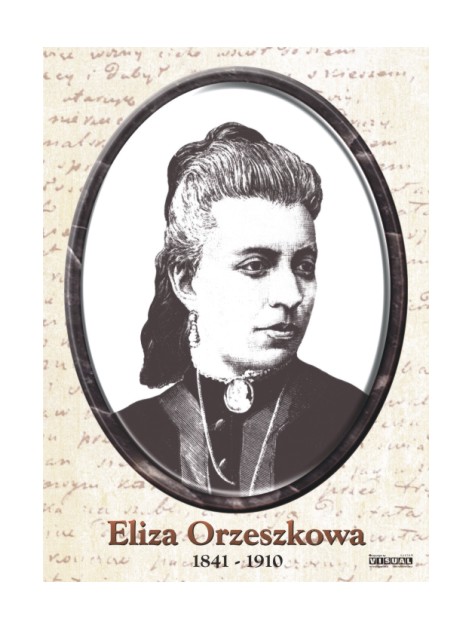 Eliza Orzeszkowa – tablica portret 50 x 70cm