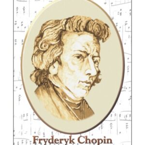 Fryderyk Chopin – tablica portret 50 x 70cm