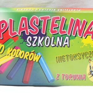Plastelina 10 kolorów - nietoksyczna
