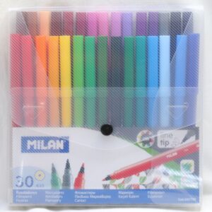 Flamastry pisaki - 30 kolorów - MILAN