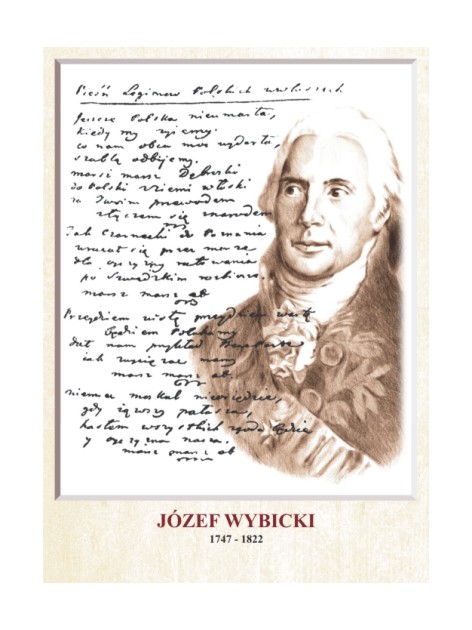 Józef Wybicki – tablica portret 50 x 70cm