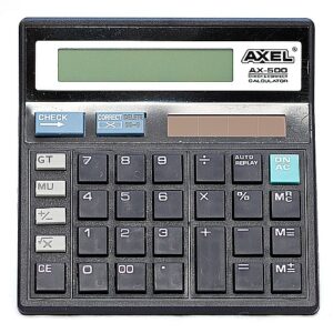 Kalkulator 10 miejscowy, DUŻY - AX-500 AXEL