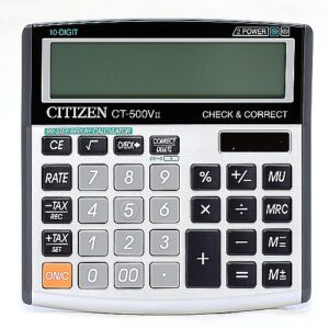 Kalkulator 10 miejscowy, DUŻY - CT-500VII CITIZEN
