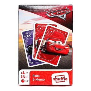Karty do gry Piotruś i Memo 2 w 1. Karty z motywem CARS Auta - Disney PIXAR