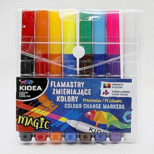 Flamastry pisaki zmieniające kolory Magic - 8 kolorów