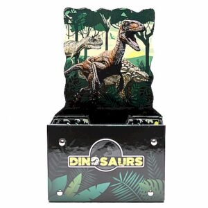 Pojemnik organizer tekturowy na biurko - Dinozaury - DINOSAURS