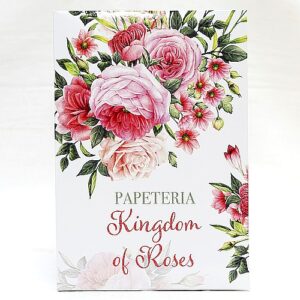 Papier listowy, Papeteria - Kingdom of Roses - 10 kopert 10 papierów listowych