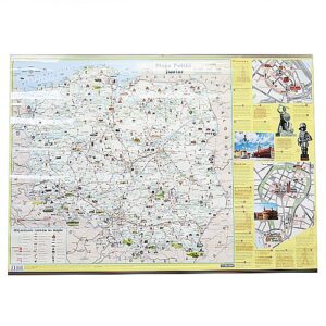 Mapa Polski - JUNIOR 49.5x68cm