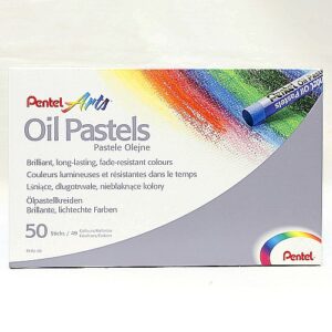 Kredki pastelowe pastele olejne - 50 kolorów - Oli Pastels Pentel Arts