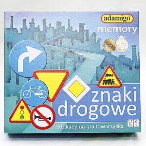 Gra Memory - Znaki drogowe. Gra edukacyjna