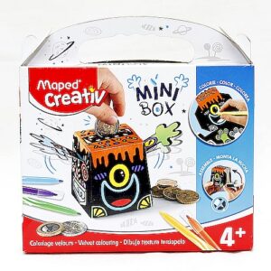 Zestaw kreatywny - MINI BOX Skarbonka + pisaki - MAPED CREATIV