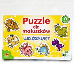 Zabawka edukacyjna - Puzzle dla maluszków - DINOZAURY
