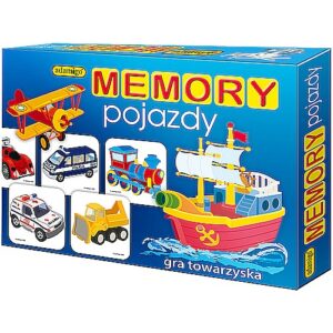 Pojazdy - memory - Gra edukacyjna rozwijająca pamięć