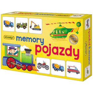 Pojazdy - memory mini - Gra edukacyjna rozwijająca pamięć