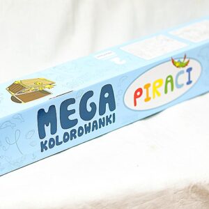 Kolorowanki MEGA - Piraci. 2 kolorowanki 100x70cm - Inter Druk