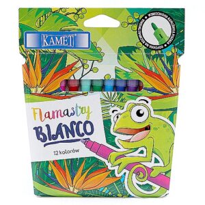 Flamastry pisaki na bazie wody (ekologiczne) - BIANCO