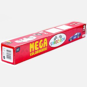 Kolorowanki MEGA Samochody - 2 kolorowanki 100x70cm