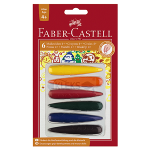 Kredki świecowe dla maluchów +4 - Faber Castell