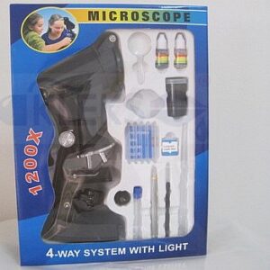 Mikroskop z ekranem - 100x 600x 1200x