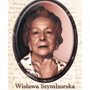 Wisława Szymborska – tablica portret 50 x 70cm