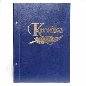 Kronika księga pamiątkowa 100 kart A3 - GRANATOWA - PIONOWA