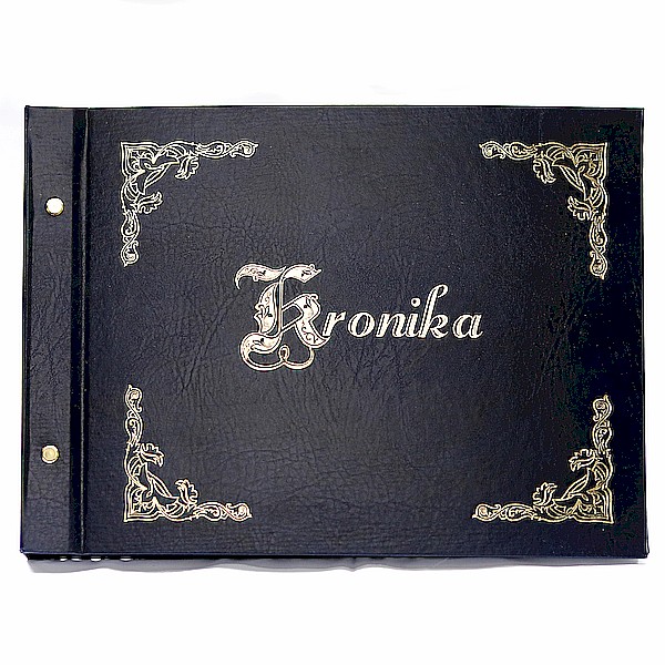 Kronika księga pamiątkowa 100 kart B4 - GRANATOWA - POZIOMA
