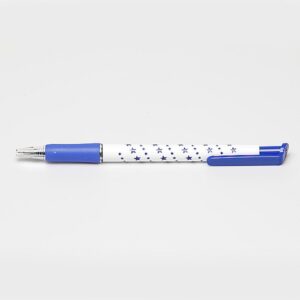 Długopis w gwiazdki automatyczny 0.5mm TO-069 - NIEBIESKI - SUPER-FINE TOMA
