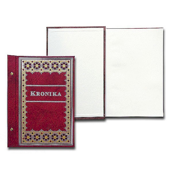 Kronika Księga pamiątkowa malowana 100 kart format B4 (250x345mm) - PIONOWA - BORDOWA