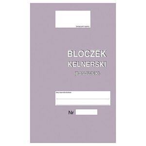 BLOCZEK KELNERSKI (BONOWNIK) - 268-8