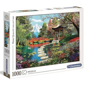 Puzzle 1000 HQ - Ogród Fuji - Clementoni