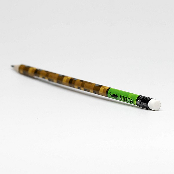 Ołówek trójkątny HB z gumka - MINECRAFT - KIDEA