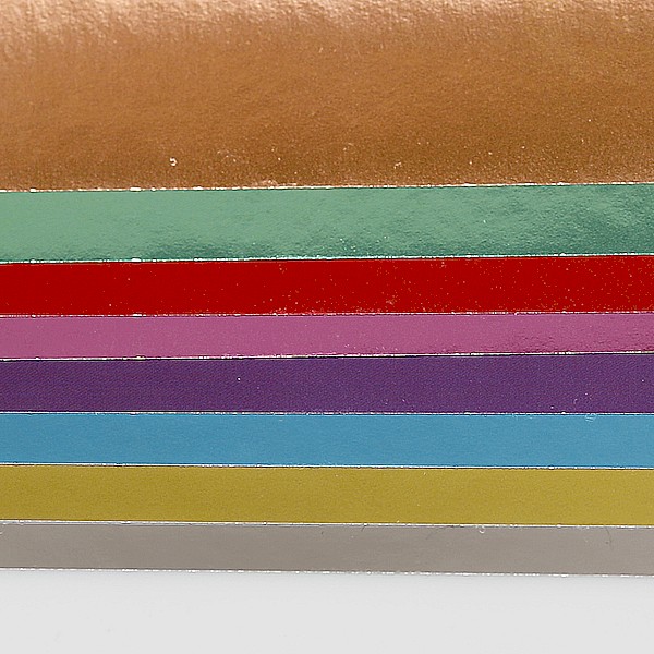 Zeszyt kolorowych papierów metalizowanych samoprzylepnych - Format A5