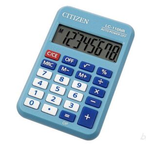 Kalkulator biurowy - Kieszonkowy - ELEVEN LC-110NR-BL