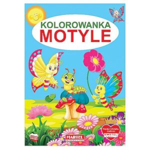 Kolorowanka MOTYLE - Martel